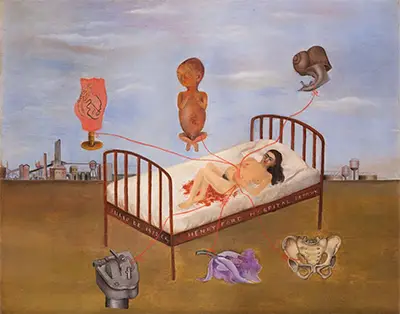 Das fliegende Bett Frida Kahlo
